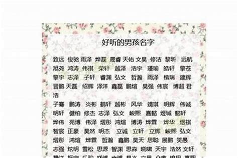 宥名字|带宥字大气的男孩名字 特选300个